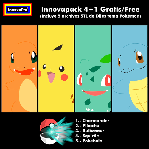 Innovapack Pokemon 3D Print 377093
