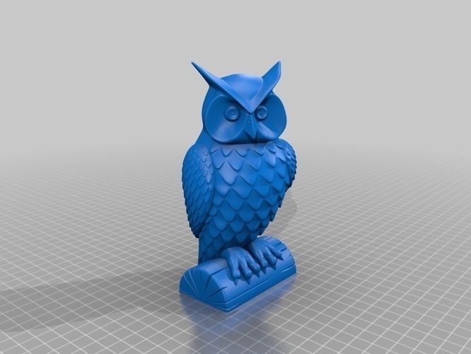 free printable 3d owl