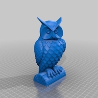 Small owl 3D Printing 377303