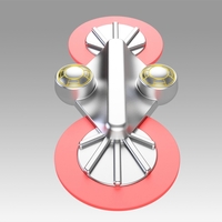 Star Trek Voyager 29th Century time device prop replica cosplay - Thumbnail 3