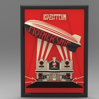 Small LED ZEPPELIN 3D Printing 377467