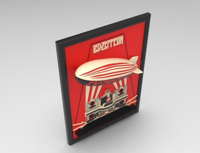 LED ZEPPELIN 3D Print 377468