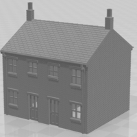 TERRACED HOUSE N GAUGE - Thumbnail 2