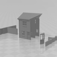 TERRACED HOUSE ACCESSORY PACK NO.2 N GAUGE - Thumbnail 2