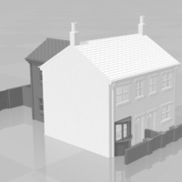 TERRACED HOUSE ACCESSORY PACK NO.2 N GAUGE - Thumbnail 3