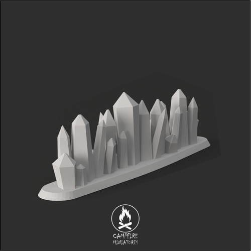 Crystal Barricade - Spell 3D Print 377543
