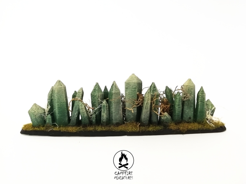 Crystal Barricade - Spell