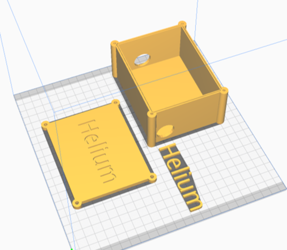 Helium hotspot DIY case  3D Print 377602