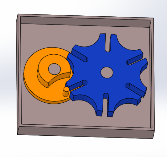Geneva Mechanism  3D Print 377634