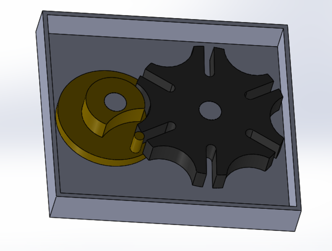 Geneva Mechanism  3D Print 377636