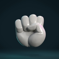 Fist Hand relief - Thumbnail 1