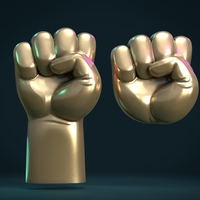Fist Hand relief - Thumbnail 3