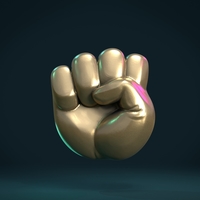 Fist Hand relief - Thumbnail 4
