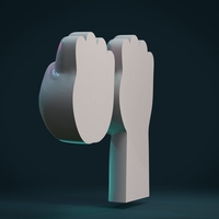 Fist Hand relief - Thumbnail 6