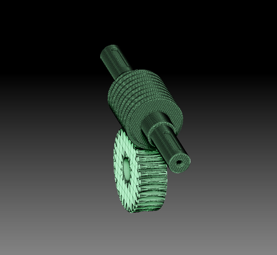 Worm gears 3D Print 377699