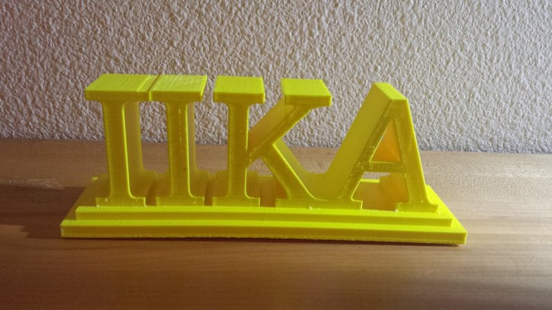 Pi Kappa Alpha desktop sign 