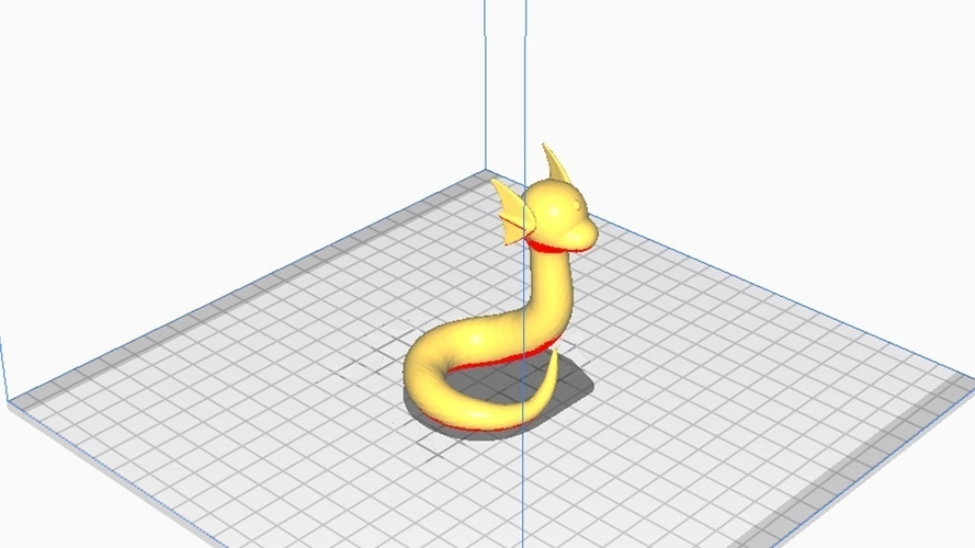 pokemon dratini para colgar 3D Print 377738