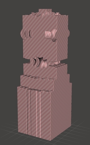 Robot Tower Building  3D Print 377806