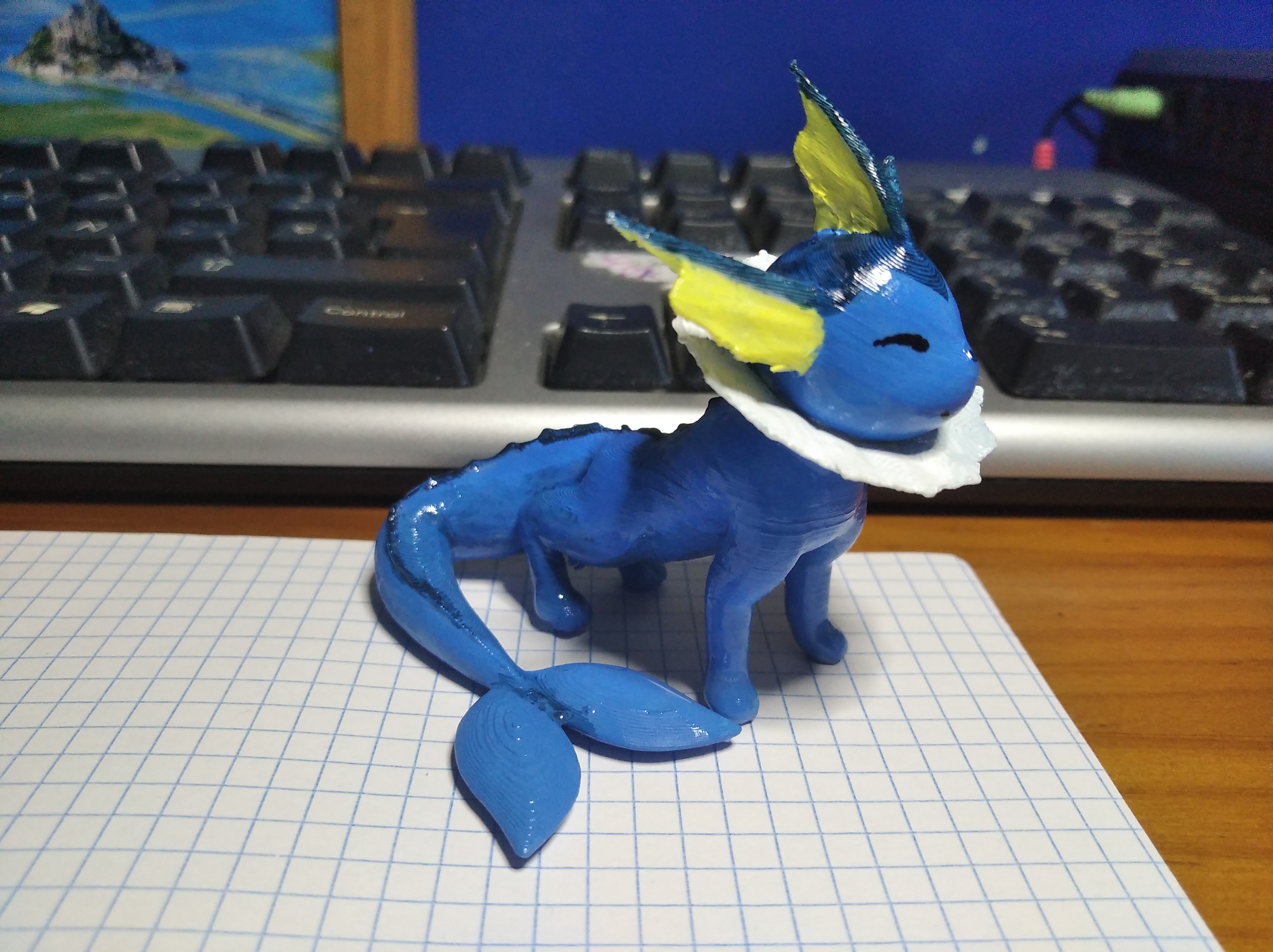 VAPOREON POKEMON 3D Print 377886