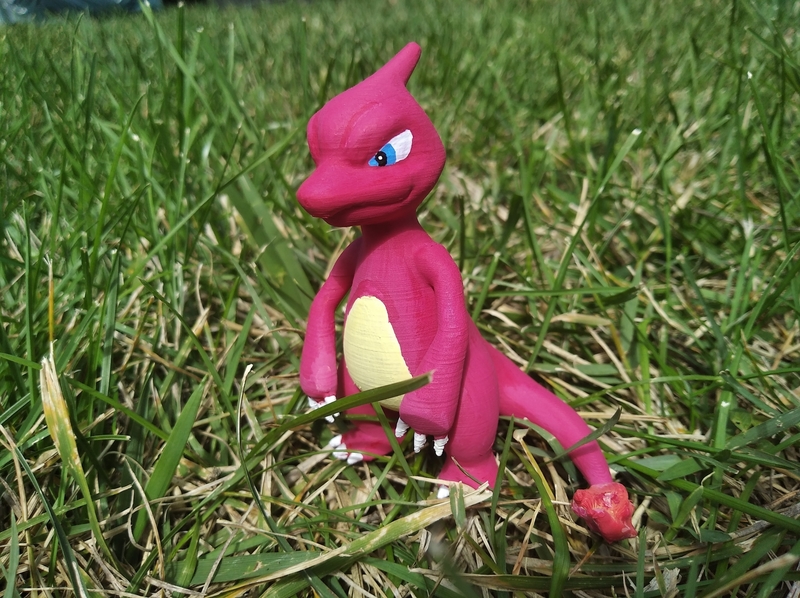 POKEMON CHARMELEON ROJO FUEGO