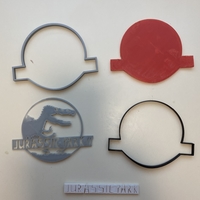 Jurassic Park lll logo in parts - Thumbnail 1