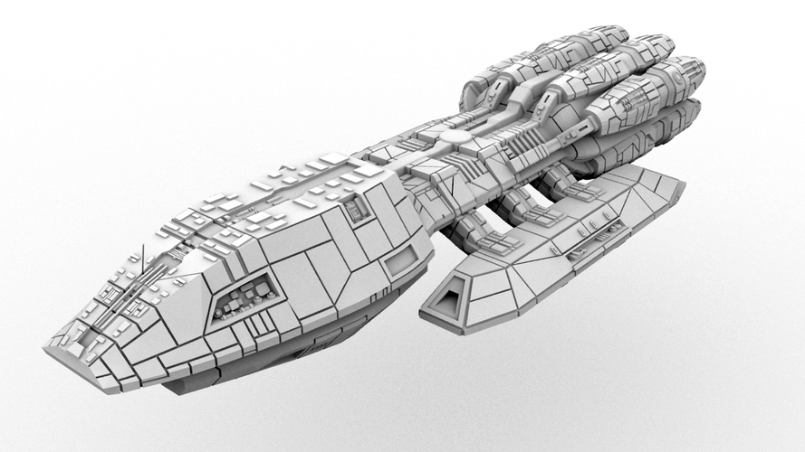 3D Printed BSG Pegasus by gvrocksnow | Pinshape