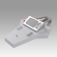 Star Trek The Original Series Hero Trident Scanner cosplay prop  - Thumbnail 2