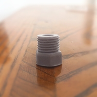 Master Airbrush 1/4 Male to 1/8" Female Adapter - Thumbnail 3