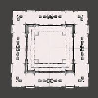 Robot Square Portrait Tile Panel - Thumbnail 2