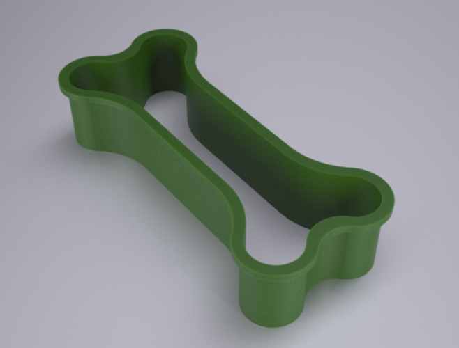 Bone cookie cutter 3D Print 378124