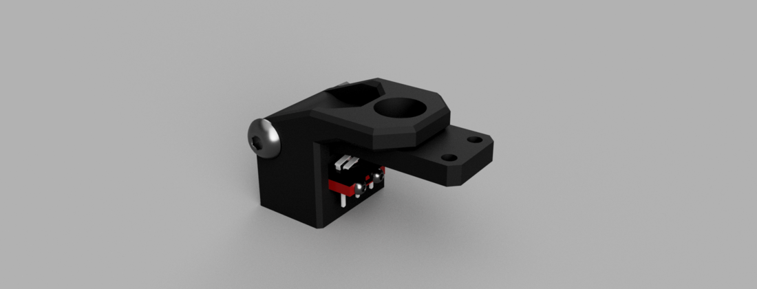 Compact magnetic paddle shifter for sim racing 3D Print 378173