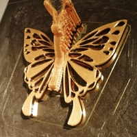 Butterfly coat hook - Thumbnail 1