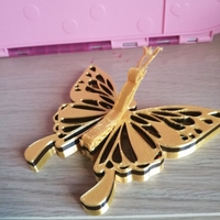 Small Butterfly coat hook 3D Printing 378206