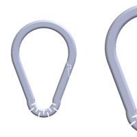 Carabiner collection - 3 designs - 3 sizes - Thumbnail 4