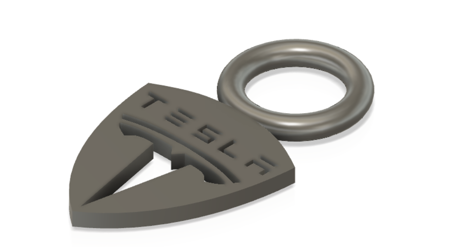 tesla logo 3D Print 378251