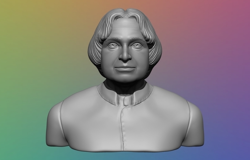Abdul Kalam - 3D Model