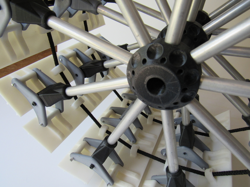 Rover wheel, floating pad - Pinshape