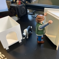 Niche / doghouse compatible Playmobil - Thumbnail 4