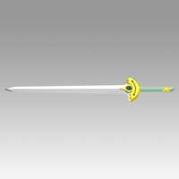 Sword Art Online SAO Kirigaya Suguha Leafa Sword - Thumbnail 7