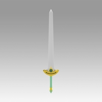Sword Art Online SAO Kirigaya Suguha Leafa Sword - Thumbnail 9