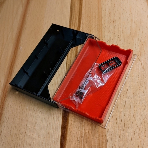 cassette case parts bins