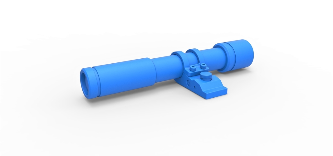 Scope for cosplay blaster 11 3D Print 378449