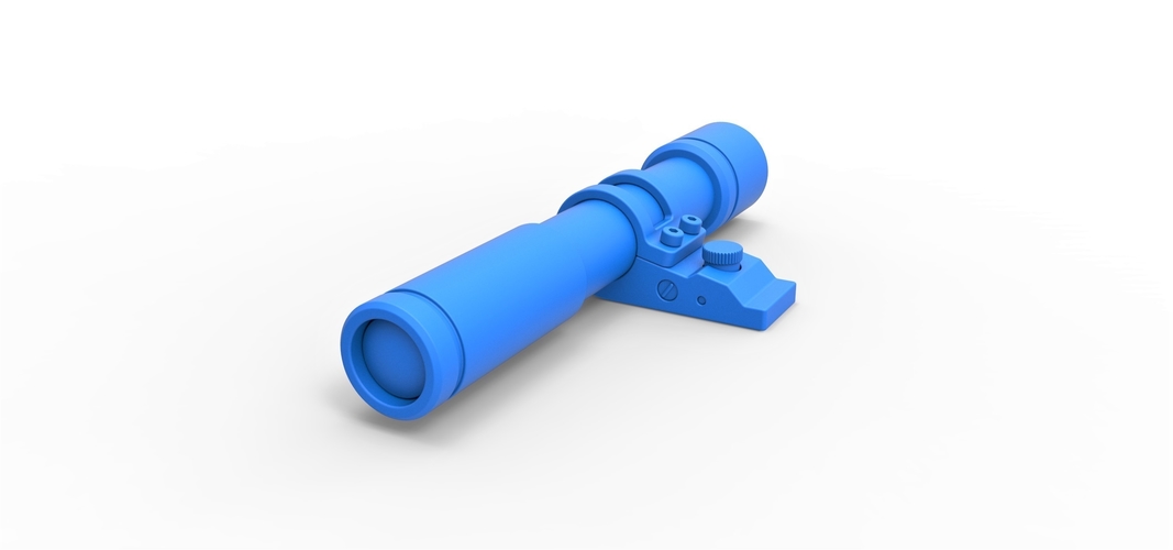 Scope for cosplay blaster 11 3D Print 378451