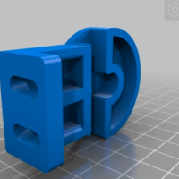 Small ​ikea roller replacement 3D Printing 378539