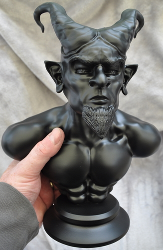 Devil/Demon Bust Sculpture 3D Print 378561