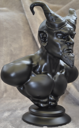Devil/Demon Bust Sculpture 3D Print 378562