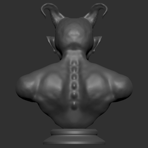 Devil/Demon Bust Sculpture 3D Print 378569