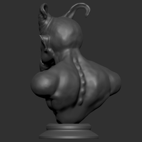 Devil/Demon Bust Sculpture 3D Print 378570