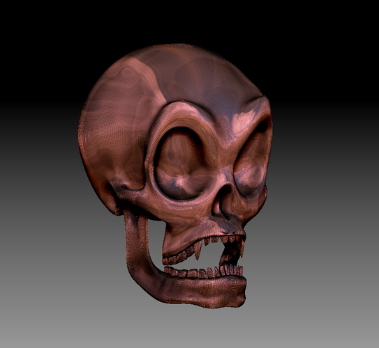 Skull 02 3D Print 378587