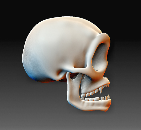 Skull 02 3D Print 378590